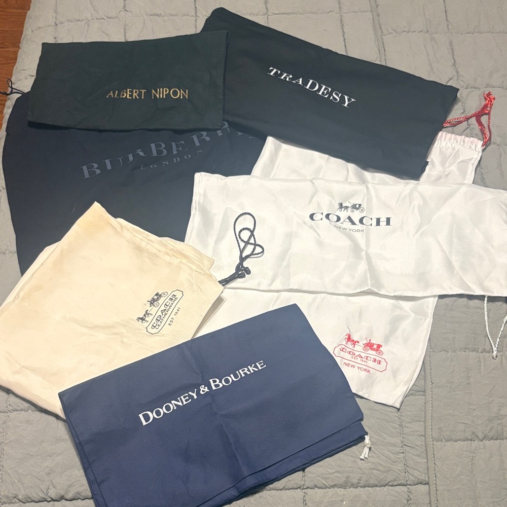 Burberry, Coach, Albert Nippon, Dooney & Bourke, Tradesy Dust Bags
